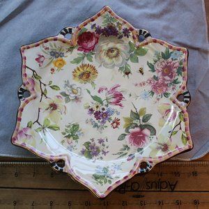 RARE MacKenzie-Childs Chelsea Luster Lunch Plate